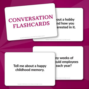 Speech Therapy Conversation Flashcards