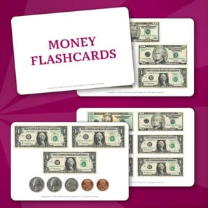 Speech Therapy Money Flashcards