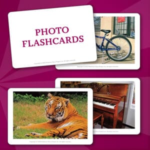 Speech Therapy Photo Flashcards